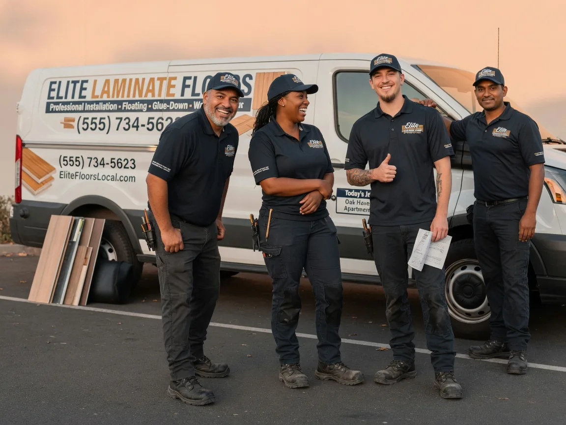 Laminate flooring installation company in Bradford, OH